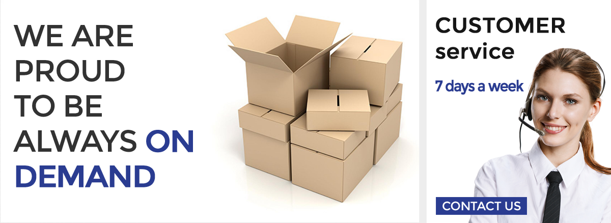 We are proud to be always on demand
